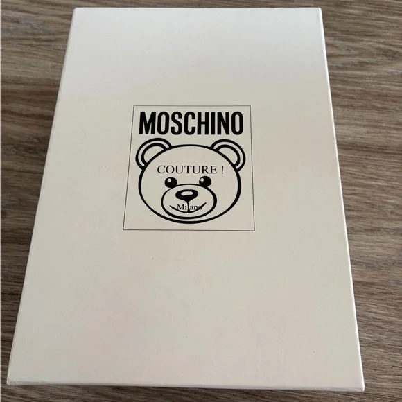 MOSCHINO - “AUTHENTIC” Black and White Sneakers - Picture 6 of 6